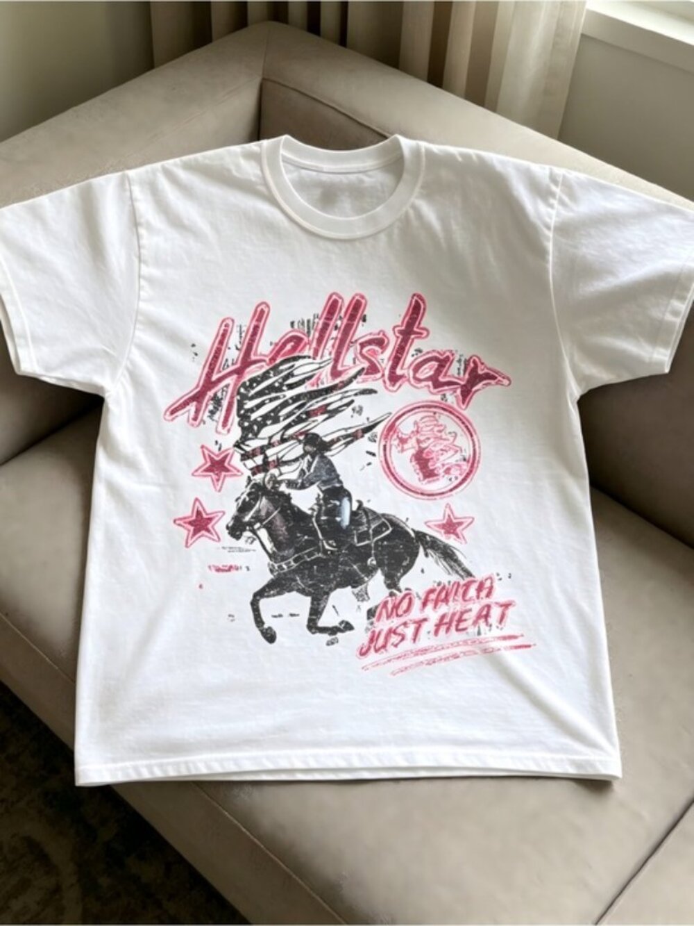 White Y2K GILDAN Rodeo Graphic Women Men T-shirt unisex